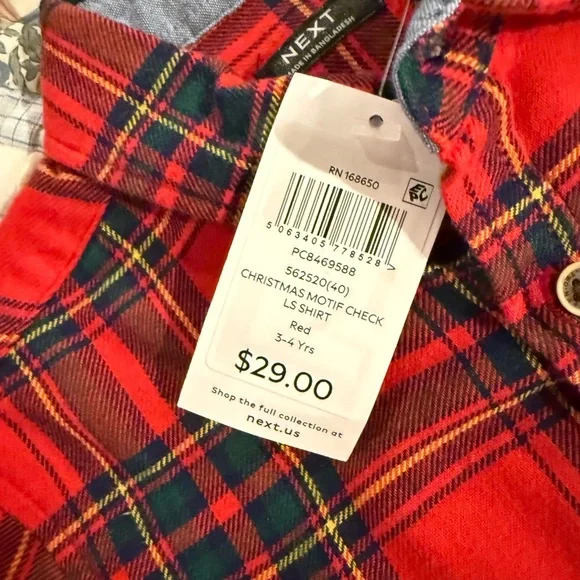 4T Christmas Bundle Next and Petit Lem - Picture 4 of 12